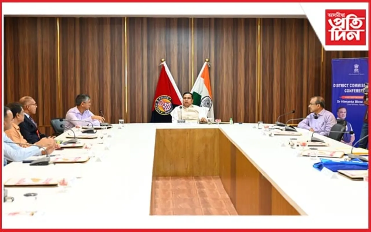 তিনিচুকীয়া, যোৰহাট, শিৱসাগৰ, চৰাইদেউ, মাজুলীৰ আয়ুক্তৰে বৈঠক জয়ন্ত মল্ল বৰুৱাৰ