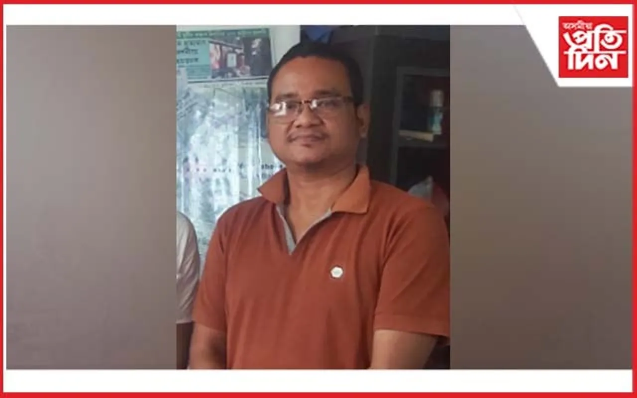 চিত্রশিল্পী মুবিন ৰাভালৈ 'নিশান্ত কাশ্যপ যুৱ মেধা বঁটা'...