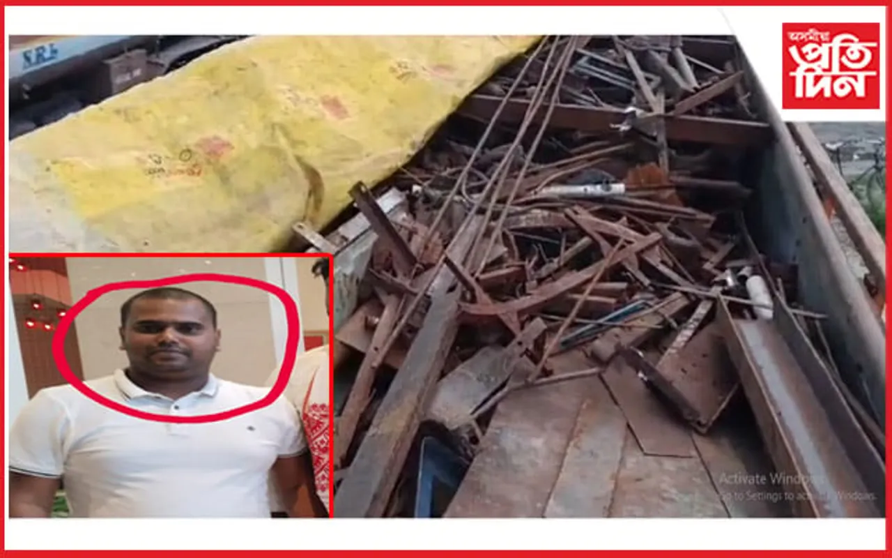 বৰপেটাৰোডত চুৰি লোহা ভৰ্তি ট্ৰাক জব্দ আৰক্ষীৰ