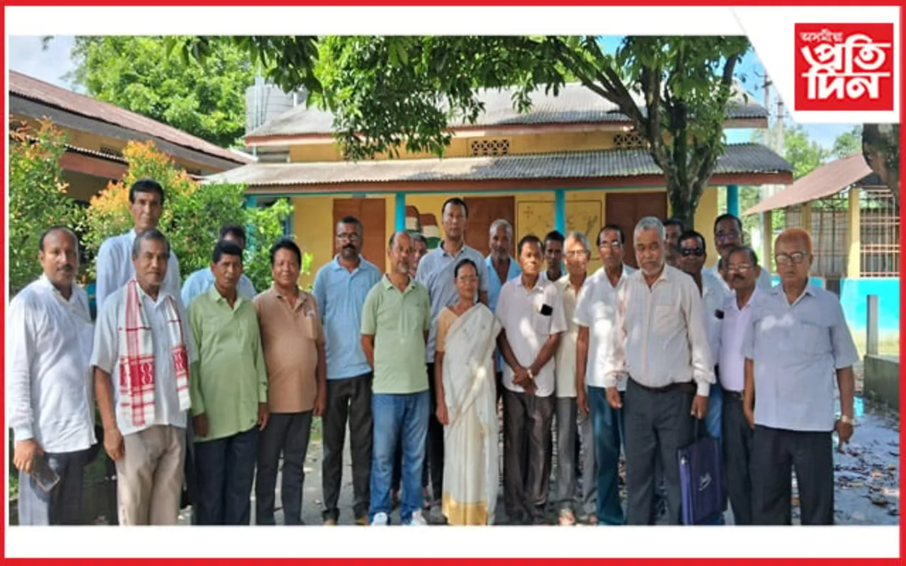 লখিমপুৰ জিলা সমিতিৰ উদ্যোগত ঘিলামৰা সচেতন নাগৰিক সমাজ গঠন...