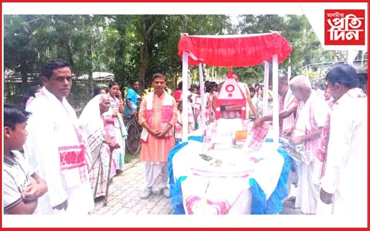 ৰাইডঙীয়াত অখণ্ড ভাগৱত পাঠ-ব্যাখ্যানুষ্ঠান...