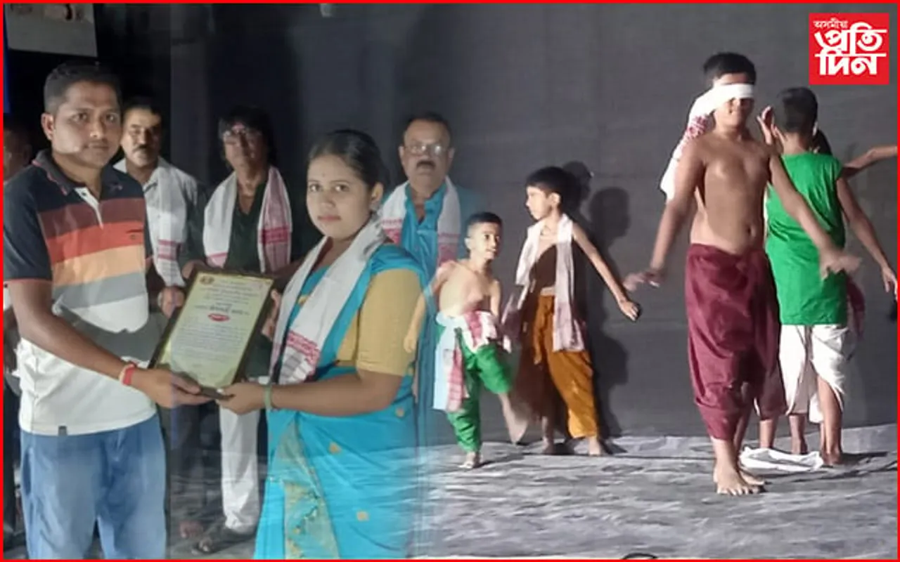 দৰং জিলা নাট্য সন্মিলনৰ ৰামধেনু শাখাৰ নাট-নৃত্য কৰ্মশালা