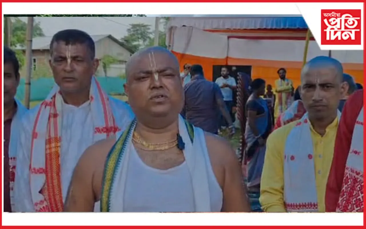 বালিপৰাত নিৰ্মাণ হ'ব উত্তৰপাৰৰ ভিতৰত সৰ্ববৃহৎ মন্দিৰ