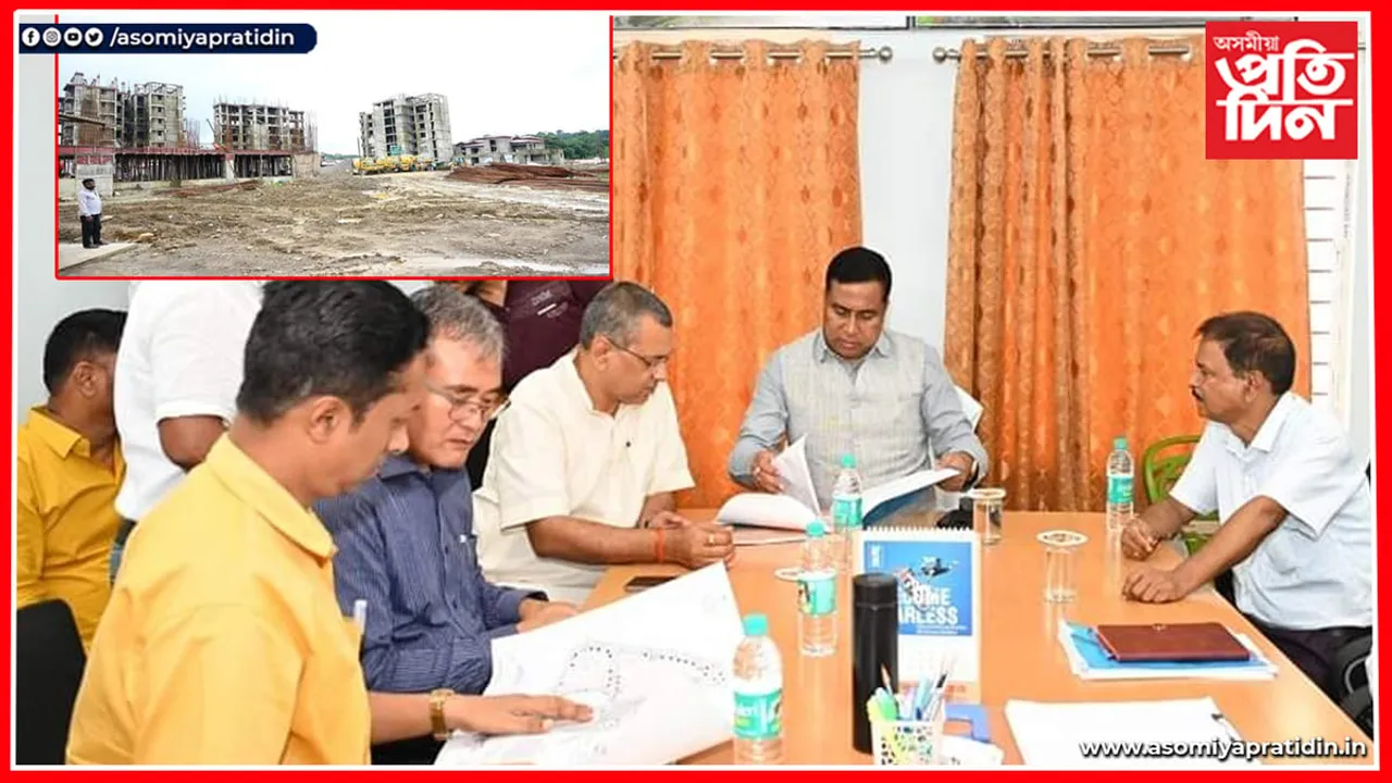  শিলচৰত মিনি সচিবালয় পৰিদৰ্শন মন্ত্ৰী জয়ন্ত মল্ল বৰুৱাৰ