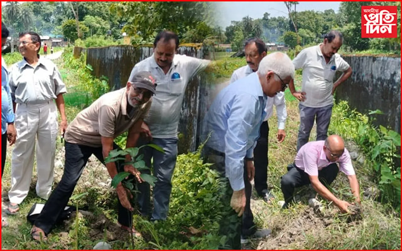 পাটাছাৰকুছিত মাতৃৰ নামত গছপুলি ৰোপন কাৰ্যসূচী...