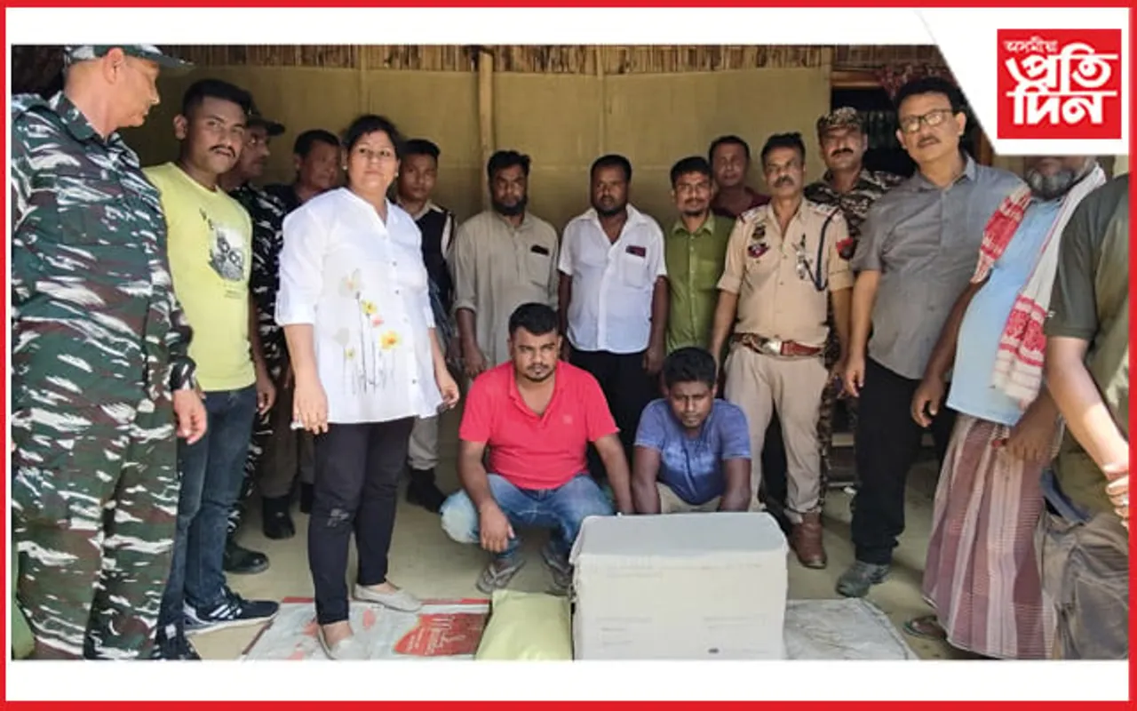উৰিয়ামঘাটত ১৫কোটি টকাৰ নিচাযুক্ত সামগ্ৰী জব্দ, আটক দুজন...