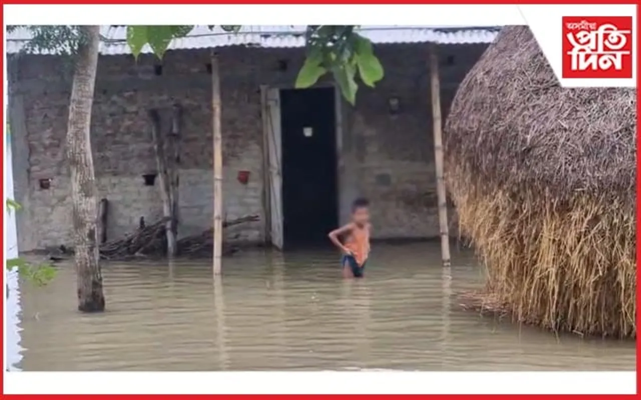 জামুগুৰিহাটৰ খলিহামাৰীত ভয়াবহ বান পৰিস্থিতিঃ বিনিদ্ৰ ৰজনী ৰাইজৰ...