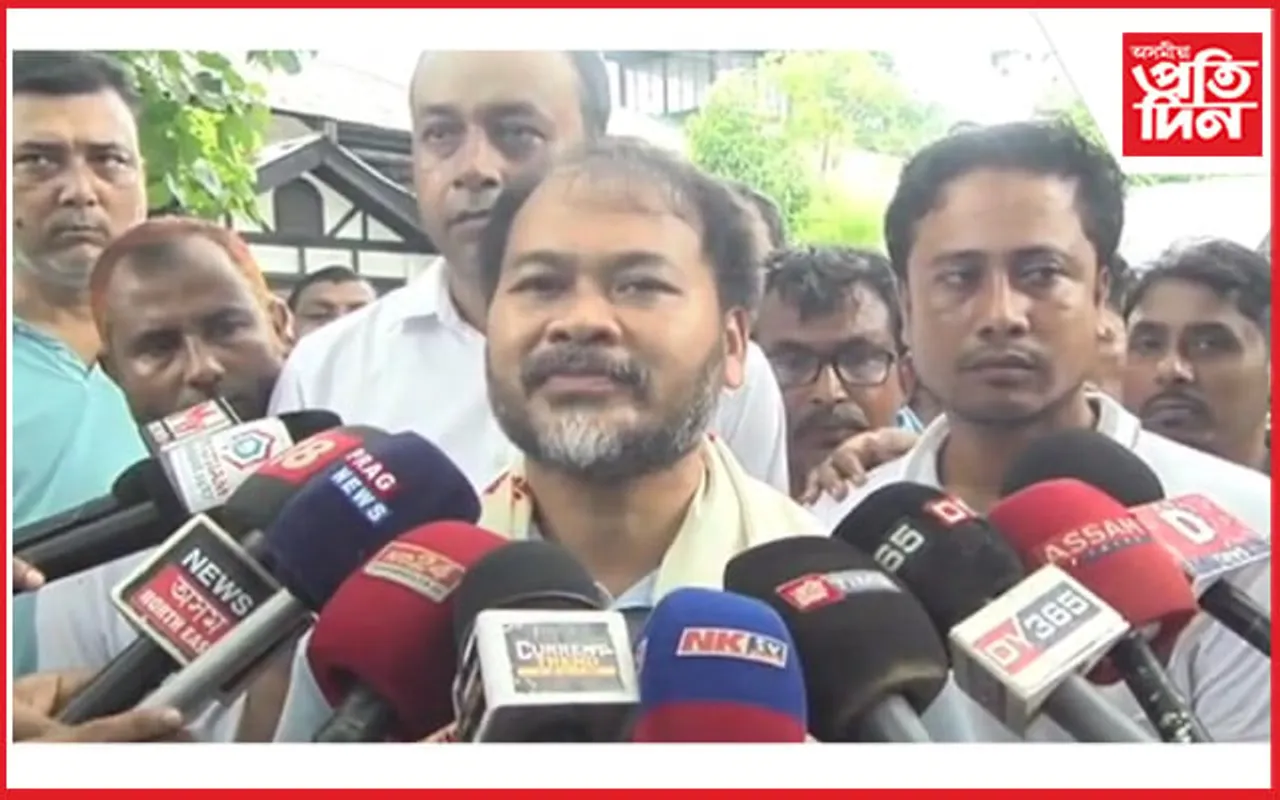 ৰঙা পানীৰ ওপৰত গৱেষণা কৰিবলৈ ৰাইজে অশোক সিংহলক মন্ত্ৰী পতা নাছিলঃ অখিল গগৈ