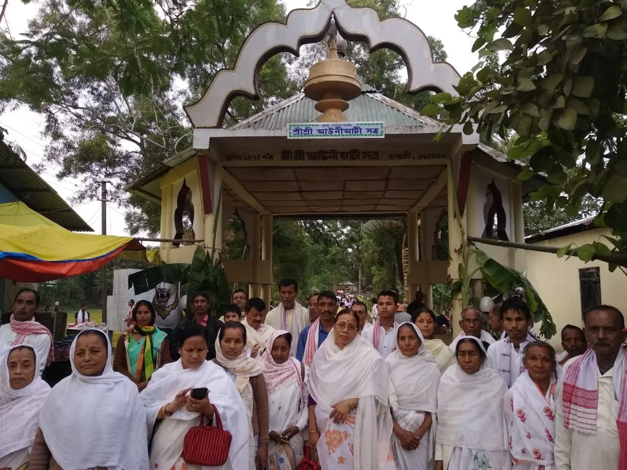 খোল-তাল, নাম-প্ৰসংগৰে মুখৰিত হ'ল মাজুলীৰ আকাশ-বতাহ