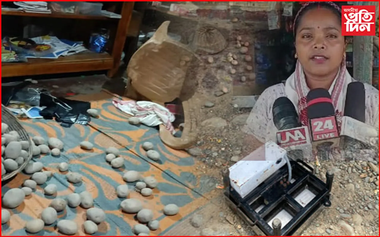 উৰিয়ামঘাটত দোকানীক প্ৰহাৰৰ চেষ্টা নগা দুৰ্বৃত্তৰ...