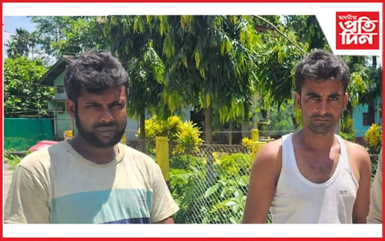 বাসুগাঁৱত ভগা-ছিগা সামগ্ৰীৰ ক্ৰেতাৰ ৰূপত দুই গভাইত চোৰ