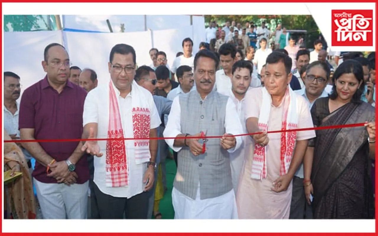 নগাঁৱত 2.0 MLD ক্ষমতাৰ অসমৰ প্রথমটো পয় প্ৰণালী পৰিশোধন প্ৰকল্পৰ উদ্বোধন অশোক সিংহলৰ