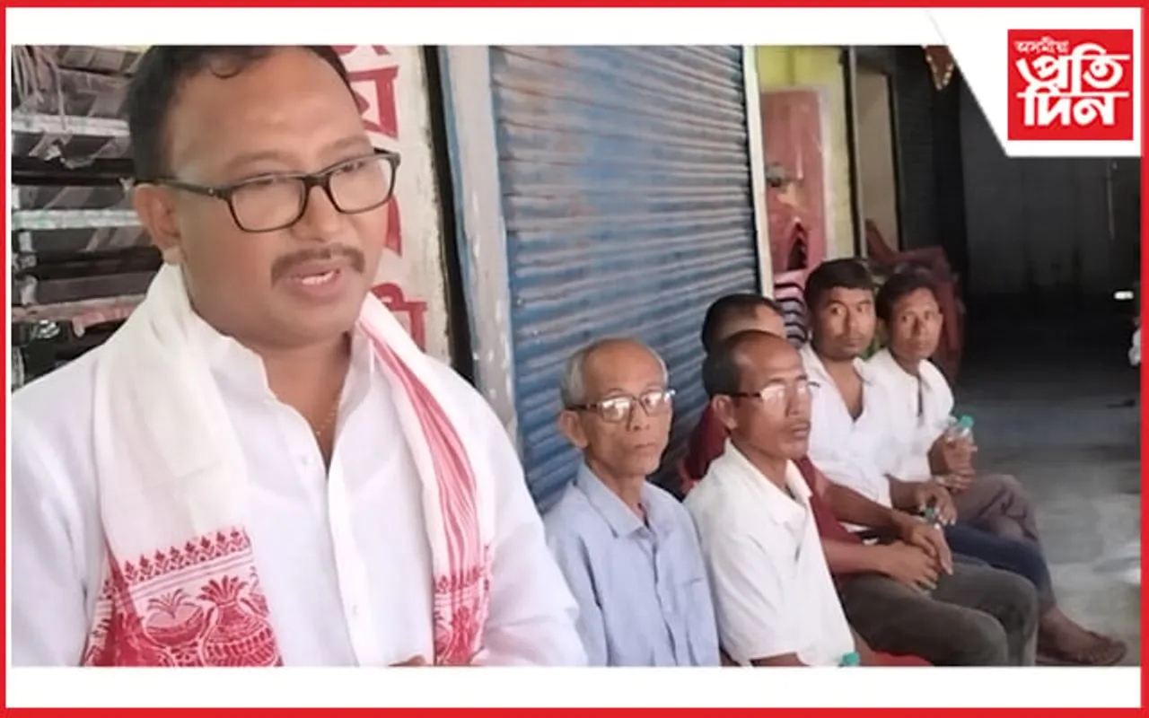 ঢকুৱাখনা বিধানসভা সমষ্টিৰ প্ৰাৰ্থিত্ব প্ৰত্যাশী ড০ সুৰজিত দলেৰ কুচকাৱাজ আৰম্ভ
