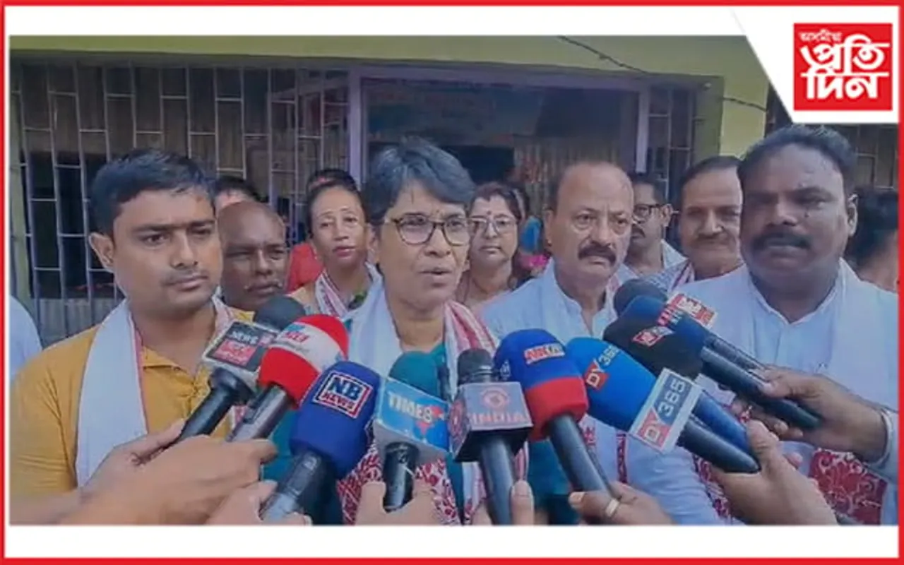 মুখ্যমন্ত্ৰীৰ মাটিৰ ভোক লাগিছে,তেওঁৰ পৰিবাৰে সম্পত্তি গ্ৰাস কৰি তেওঁৰ ধ্বংস মাতিছেঃ মীৰা বৰঠাকুৰ