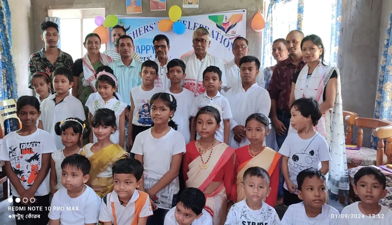 তিতাবৰৰ জ্ঞানমত প্ৰাক-শিক্ষক দিৱস উদযাপন