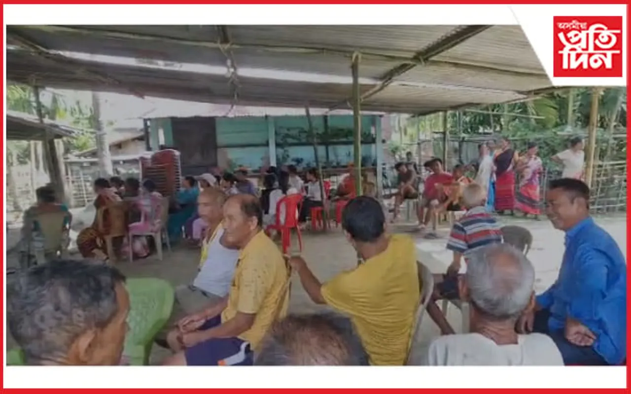 তৌভঙাৰ বামুণীপামত শোকাকুল পৰিবেশ : বহিঃৰাজ্যত প্ৰাণ গ’ল দীপক লুংহগেলীৰ