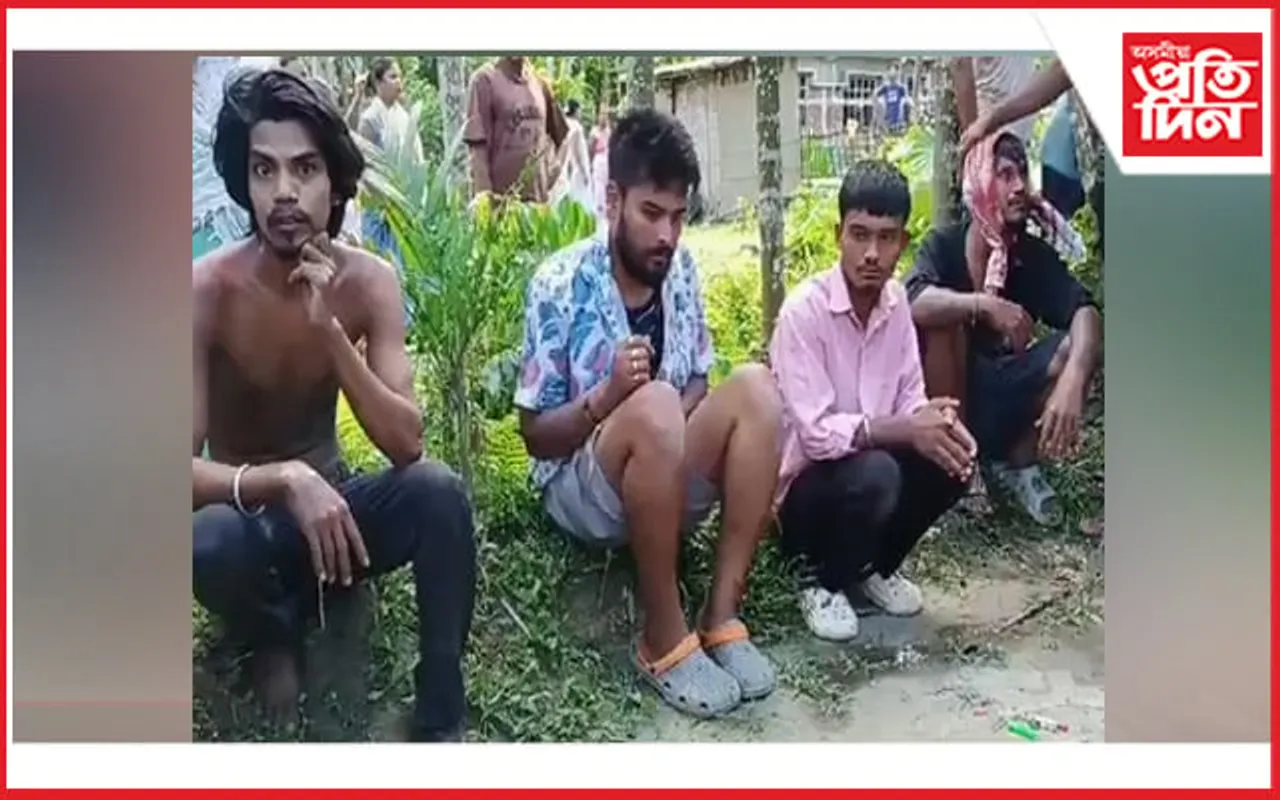চেচামুখত ৪ নিচাসক্তক উত্তম-মাধ্যম ৰাইজৰঃ গতাই দিলে আৰক্ষীক