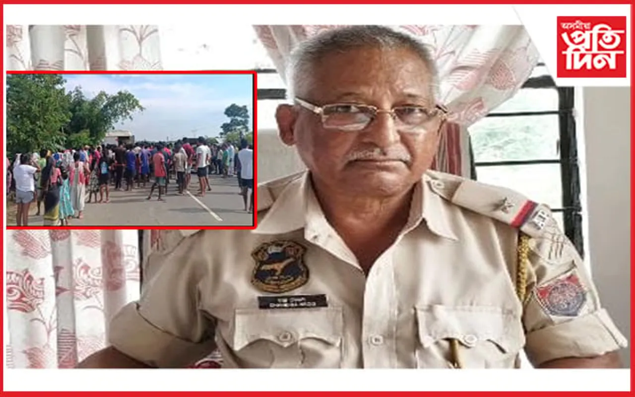 জালুকনিবাৰী আৰক্ষীৰ অৱহেলাৰ বাবে দুৰ্ঘটনাত এজন  যুৱকৰ মৃত্যু: ভাৰপ্ৰাপ্ত বিষয়াক নিলম্বন