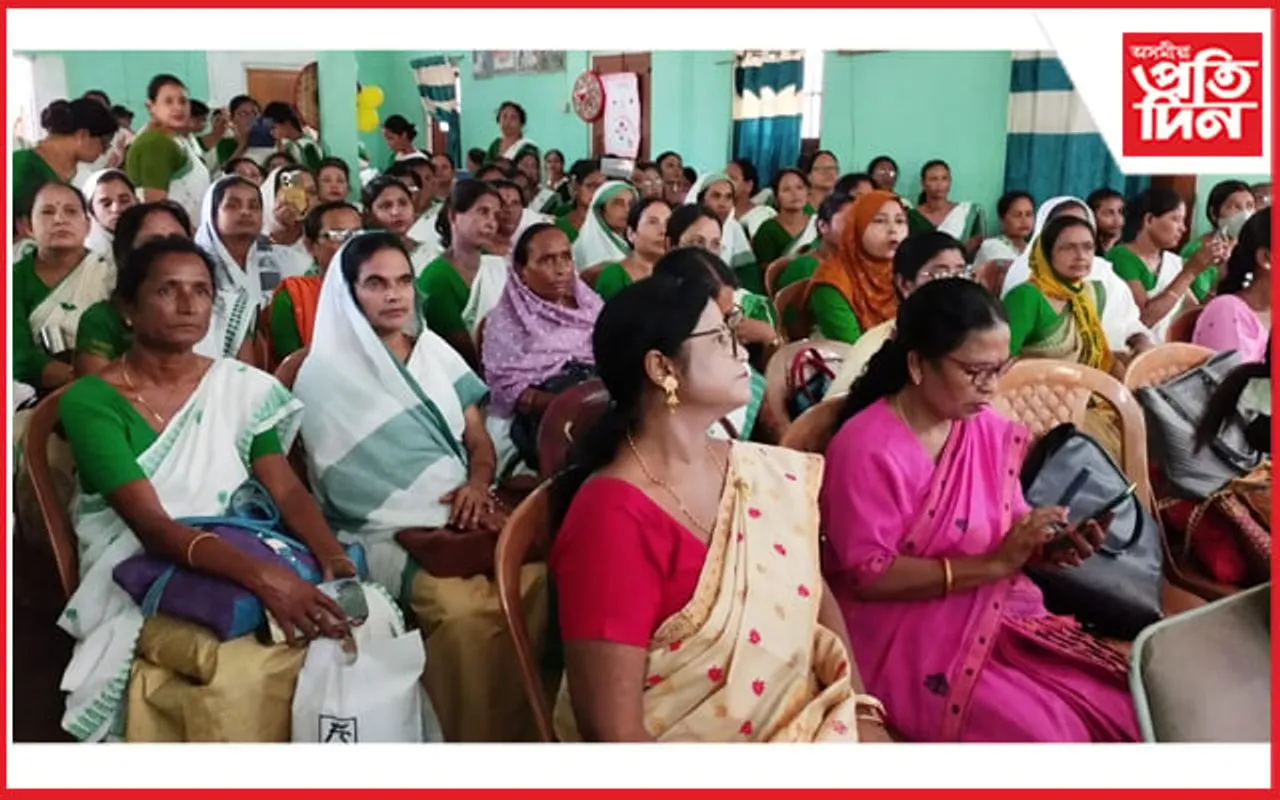 খাগৰিজান সংহত শিশু উন্নয়ন প্ৰকল্পৰ উদ্যোগত  ৰাষ্ট্ৰীয় পোষণ মাহ উদযাপন...