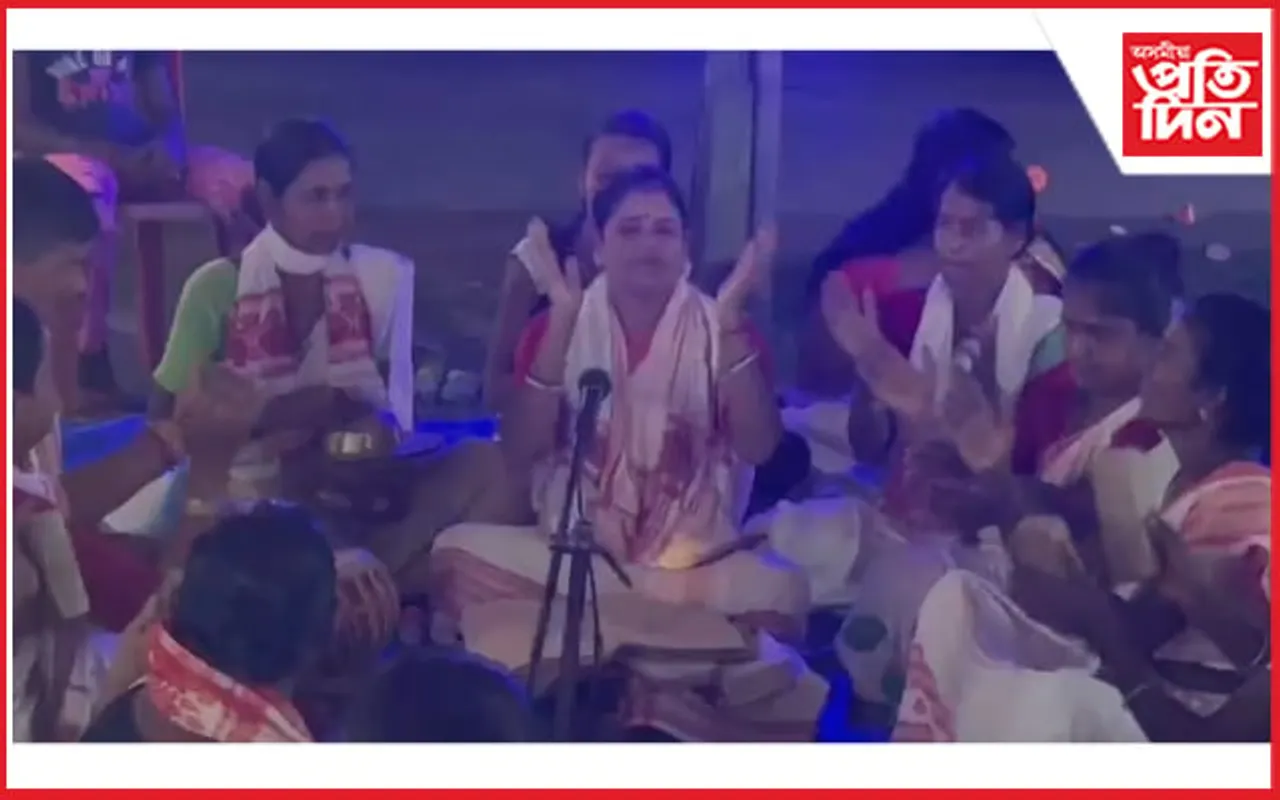 পবিত্ৰ ভাদ মাহ উপলক্ষে জাপিয়াত সাতদিনীয়া ভাগৱত পাঠ আৰু নাম প্ৰসংগ