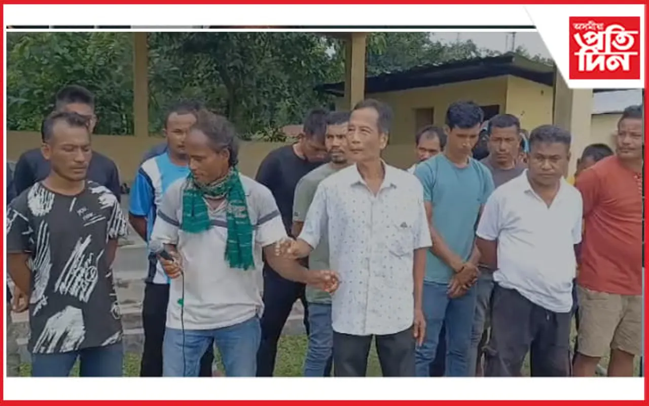 বৰমাত এন ডি এফ বিৰ শ্বহীদ দিৱস পালন