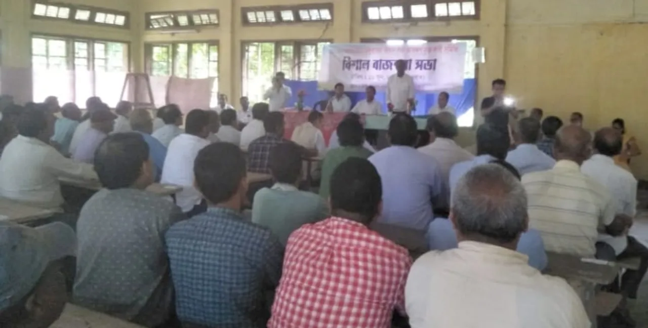 মিচিং স্বায়ত্বশাসিত পৰিষদৰ সীমাৰ অন্তৰ্ভূক্তিকৰণ কোনো কাৰণতে মানি লোৱা নহ'ব : সমষ্টি আৰক্ষণ মুক্ত দাবী সমিতি