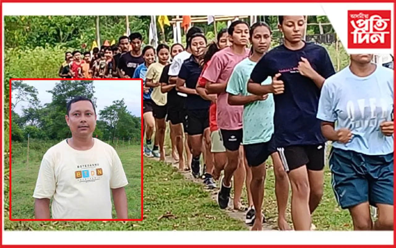 হাবুঙৰ বাকৰিত শিক্ষিত নিবনুৱাক অসম আৰক্ষীত নিযুক্তিৰ বাবে বিনামূলীয়া প্ৰশিক্ষণ দিছে নৃপেন বৰগোহাঁয়ে...
