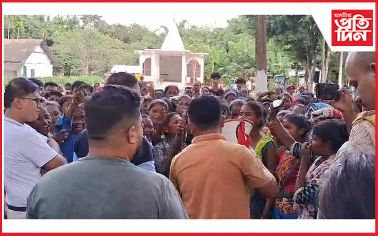 জামুগুৰিহাটৰ বামুনিপামত বনৰীয়া হাতীৰ সন্ত্ৰাস অব্যাহত...