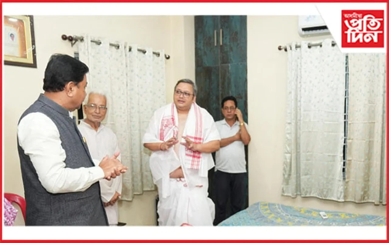 বিশিষ্ট সাহিত্যিক সতীশ চন্দ্ৰ চৌধুৰীৰ বিয়োগত মন্ত্ৰী ৰণজিৎ দাসৰ শোক প্ৰকাশ