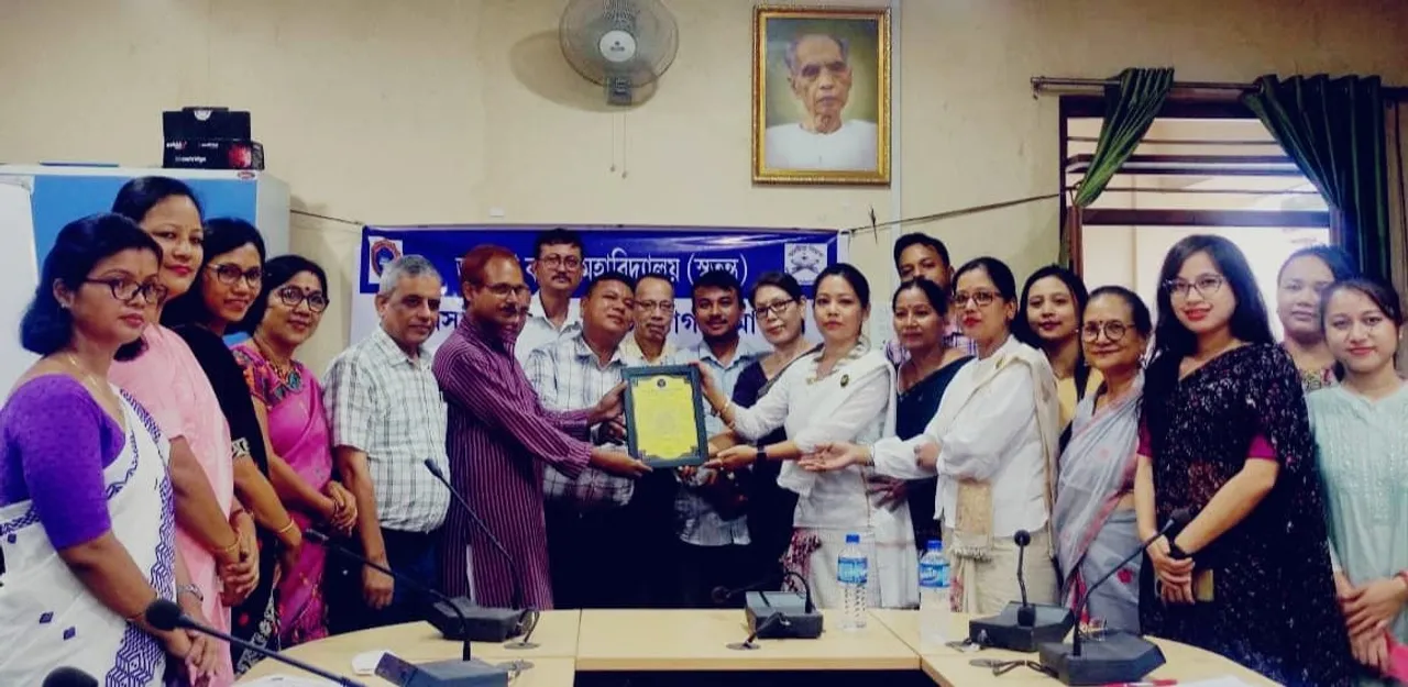 জগন্নাথ বৰুৱা মহাবিদ্যালয়ত অনুষ্ঠিত টাই ভাষাৰ কৰ্মশালাৰ সামৰণি