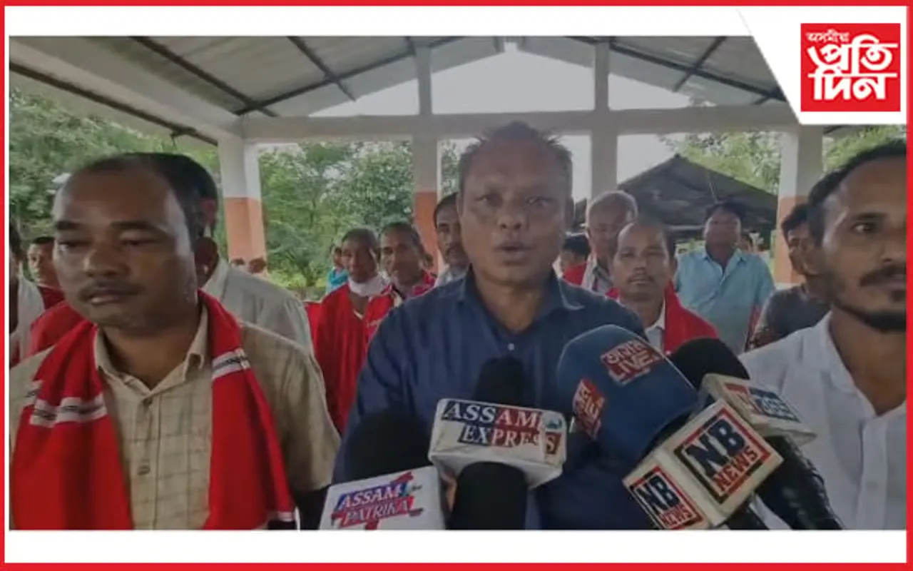 জামুগুৰিহাটৰ মিচিং স্বায়ত্ব শাসিত পৰিষদৰ অঞ্চলত গোগামুখৰ সঁজাতি দল...