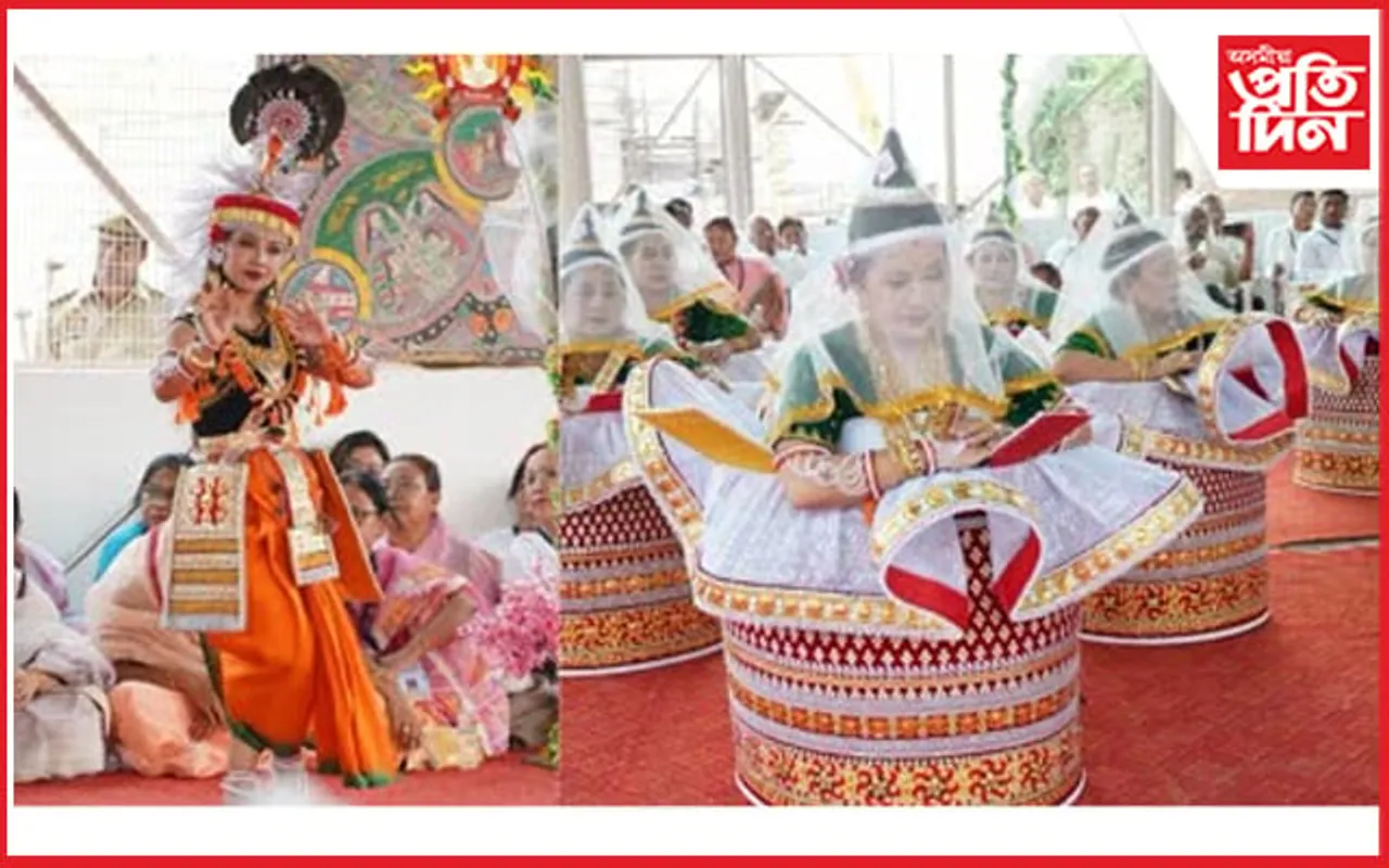 অযোধ্যাৰ ৰাম মন্দিৰত ৰাসলীলা মণিপুৰৰ নৃত্যশিল্পীৰ