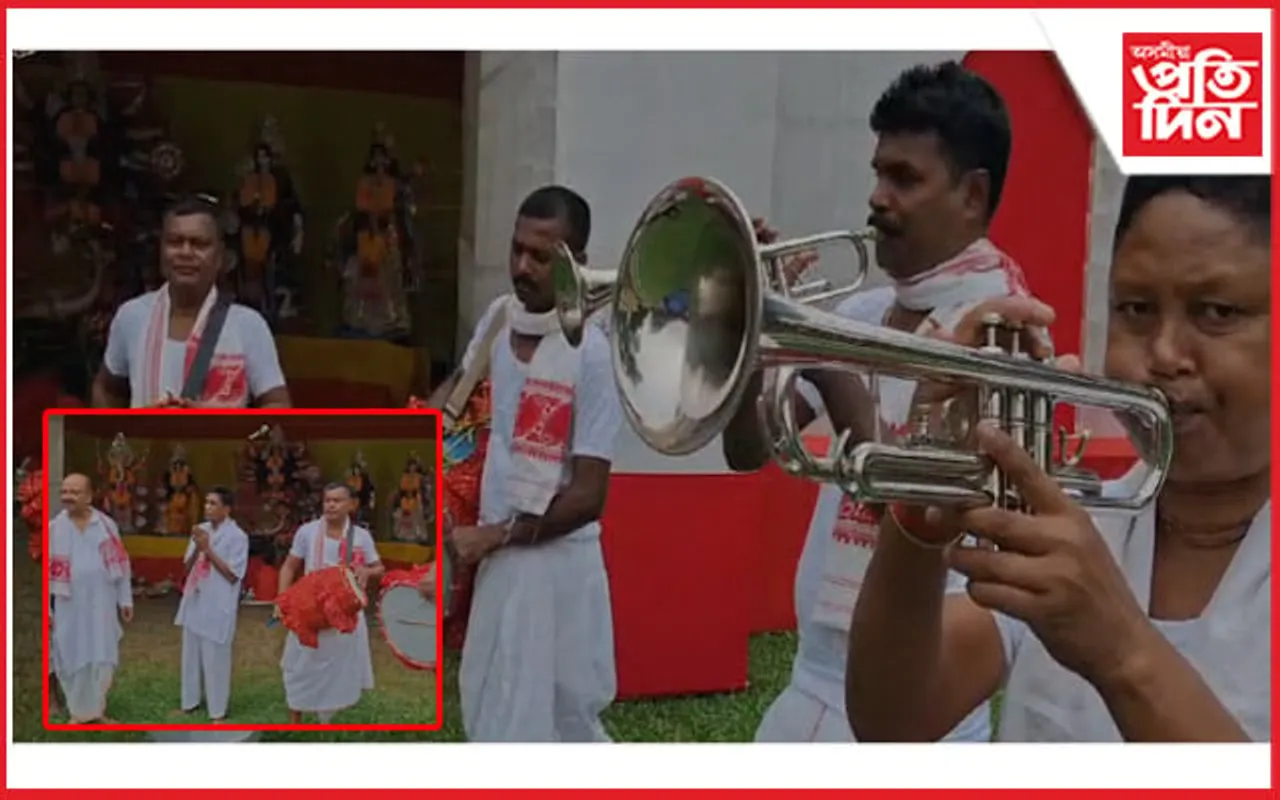 ৬৯ বছৰত ভৰি দিলে ধুবুৰীৰ পুলিচ ৰিজাৰ্ভৰ দুৰ্গা পূজাই...