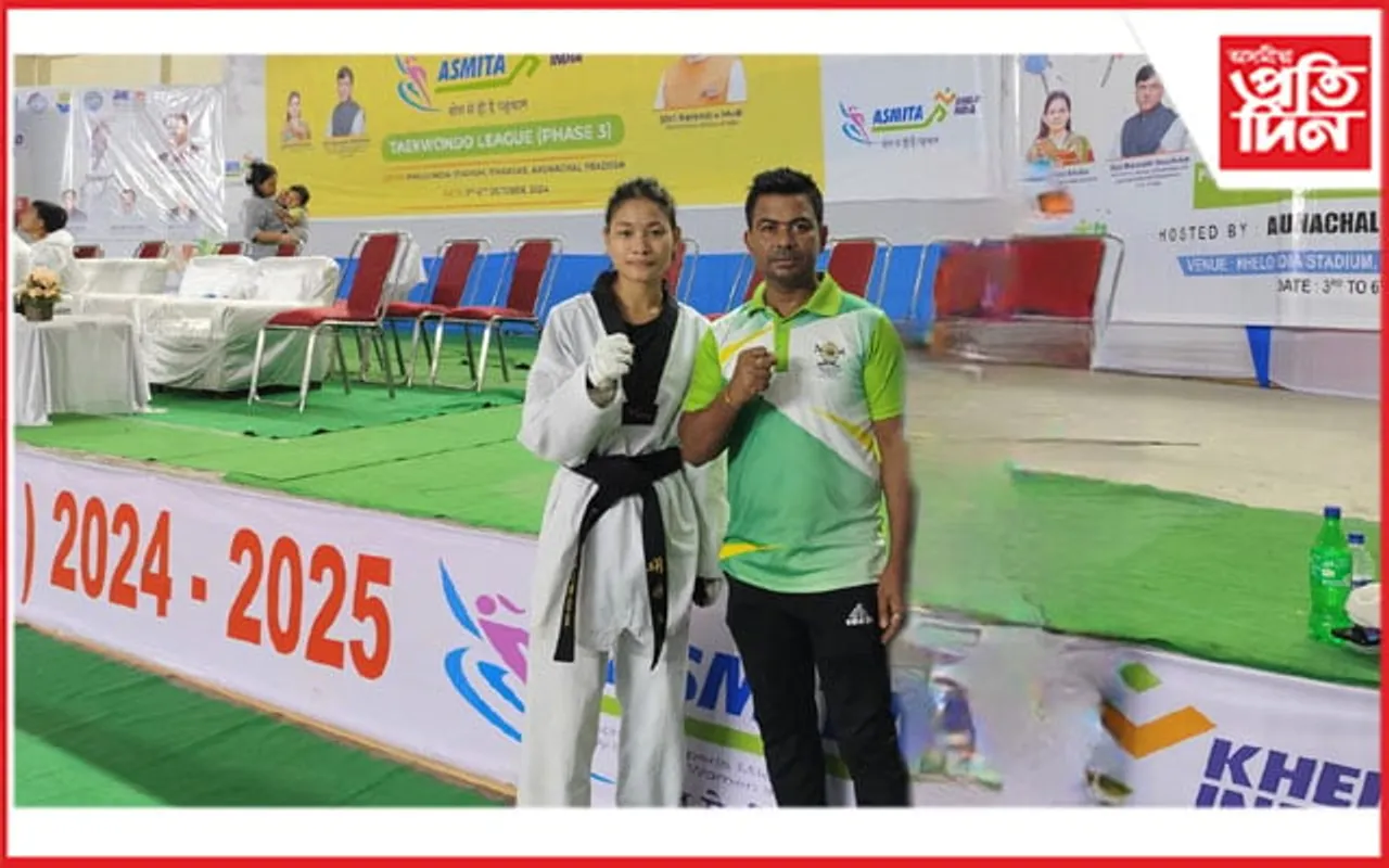 বৰমালৈ গৌৰৱ কঢ়িয়াই আনিলে টাইকোৱাণ্ড খেলুৱৈ বোহৈথি স্বৰ্গীয়াৰীয়ে