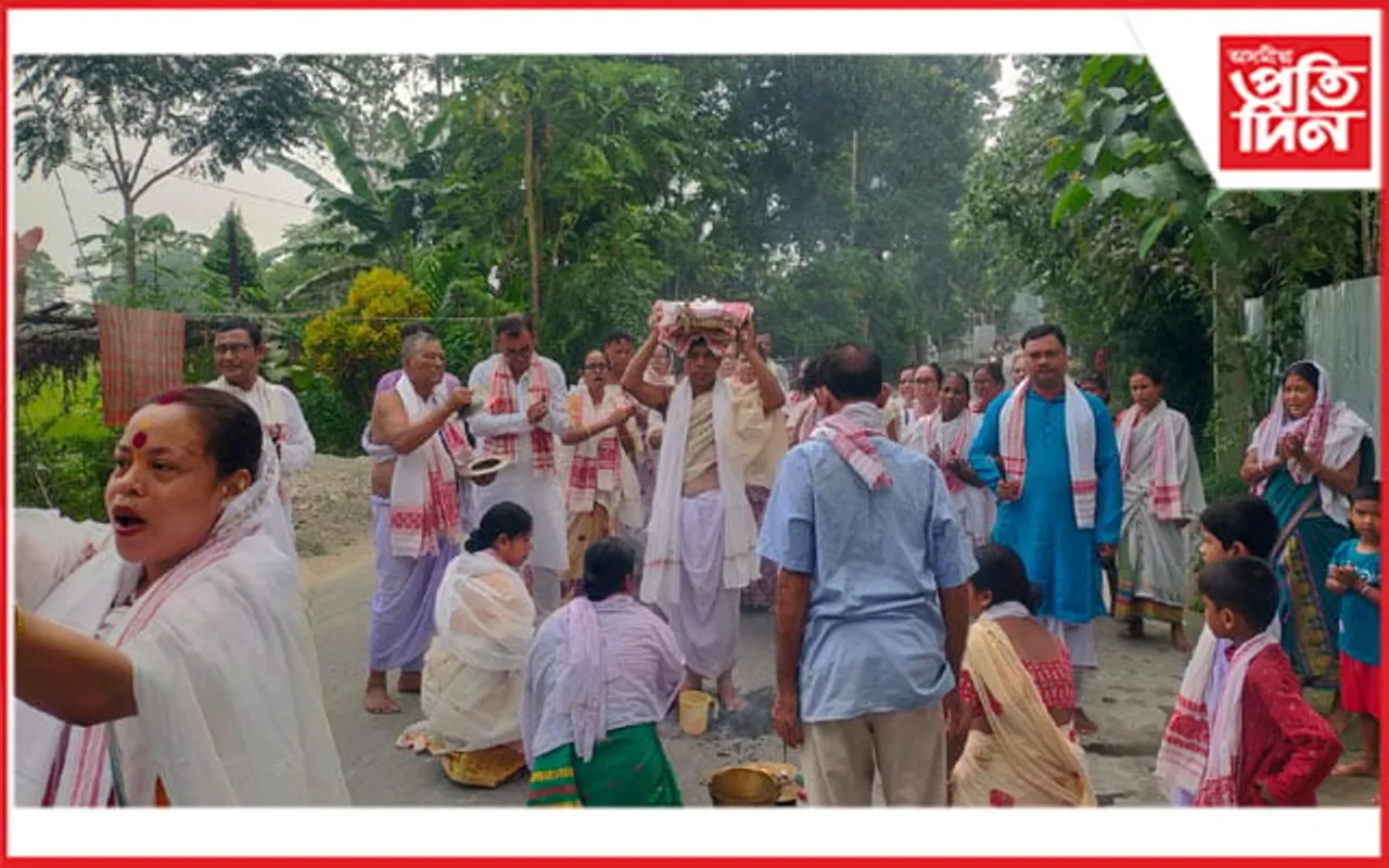 মধুপুৰ সত্ৰত গুৰুজনাৰ জন্ম জয়ন্তী পালন...