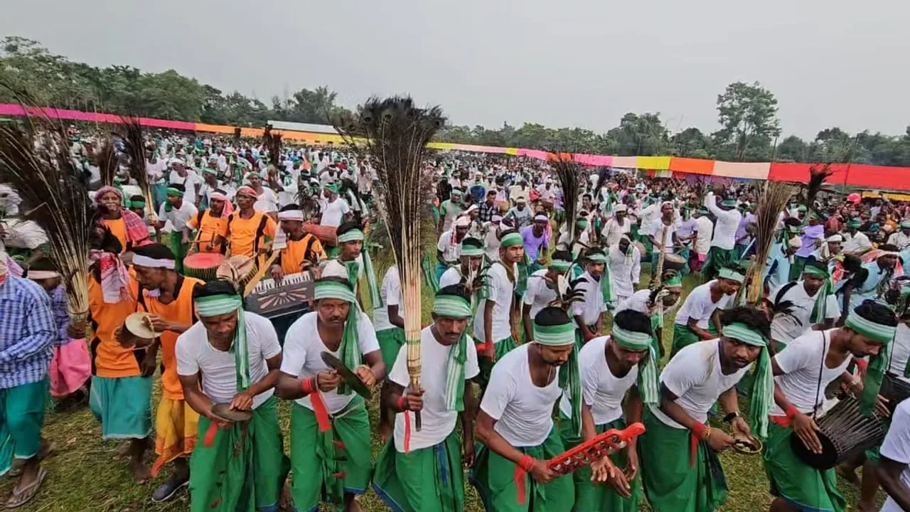 চিৰাঙৰ গৰুভাষা - ভূটিয়াপাৰাত দাসাই উৎসৱ উদযাপন