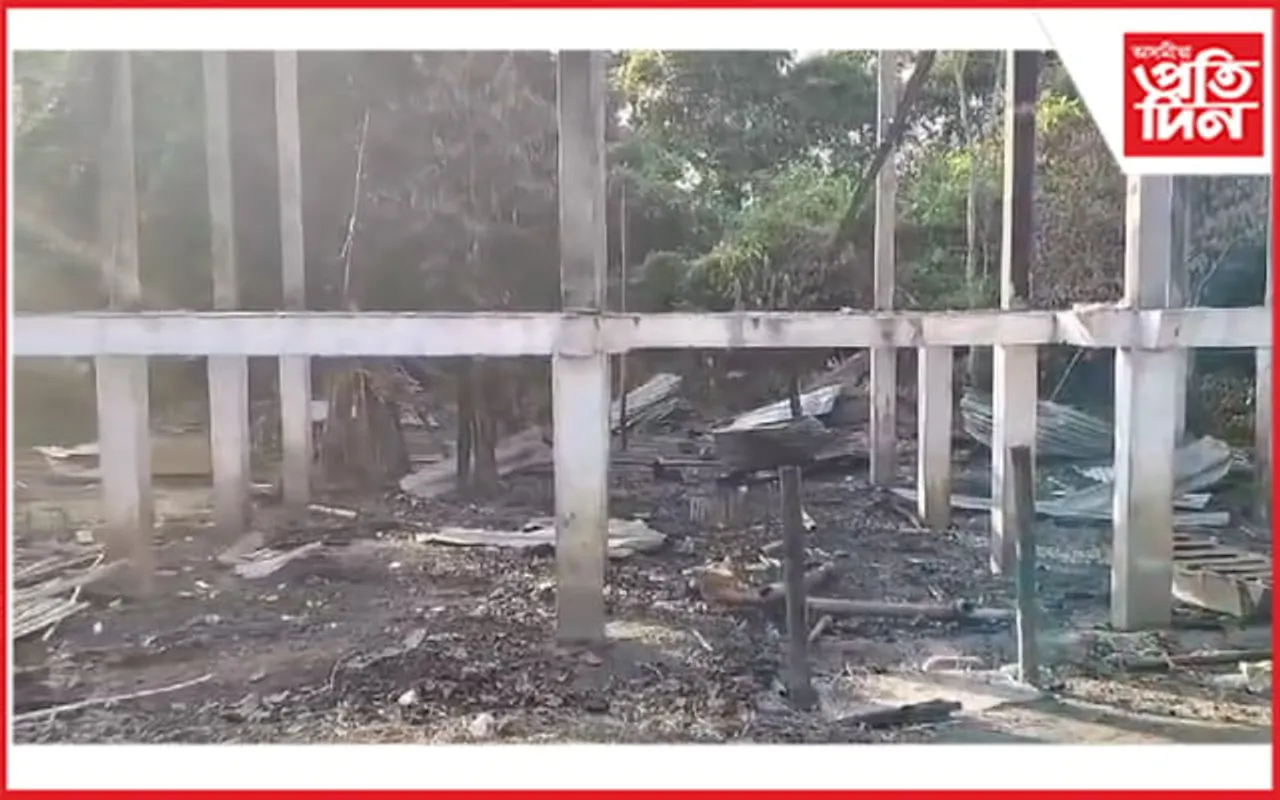 বৰলুং, মৰিধলত দুটাকৈ ঘৰ ভস্মীভূতঃ নন্দীগিৰি সমাজ কল্যাণ গোটৰ সহায়ৰ হাত
