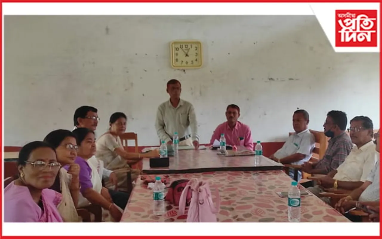 হাইস্কুল শিক্ষান্ত পৰীক্ষাৰ সন্দৰ্ভত কামপুৰ কেন্দ্ৰৰ পৰিচলনা সমিতিৰ সভা...