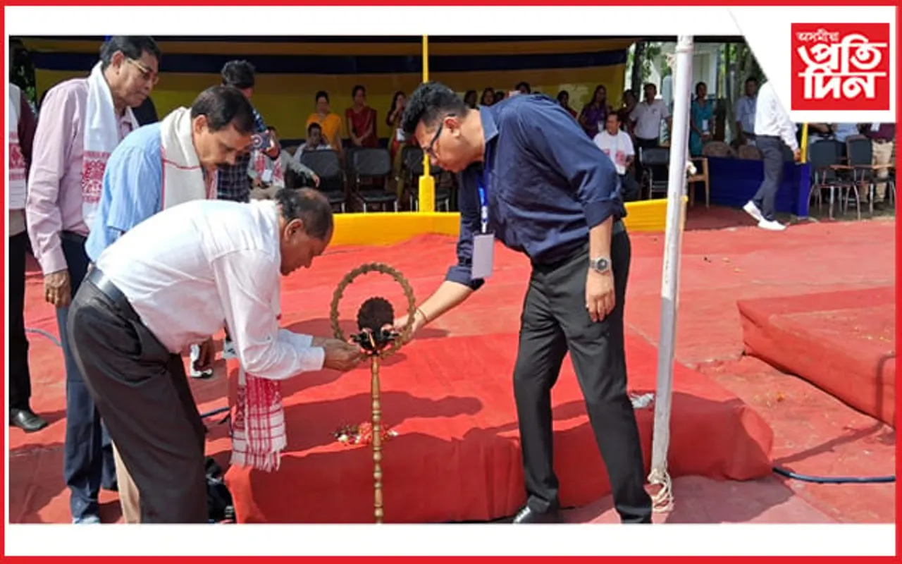 নামৰূপ মহাবিদ্যালয়ত আন্তঃমহাবিদ্যালয় টাইকোৱাণ্ডো প্ৰতিযোগিতা আৰম্ভ