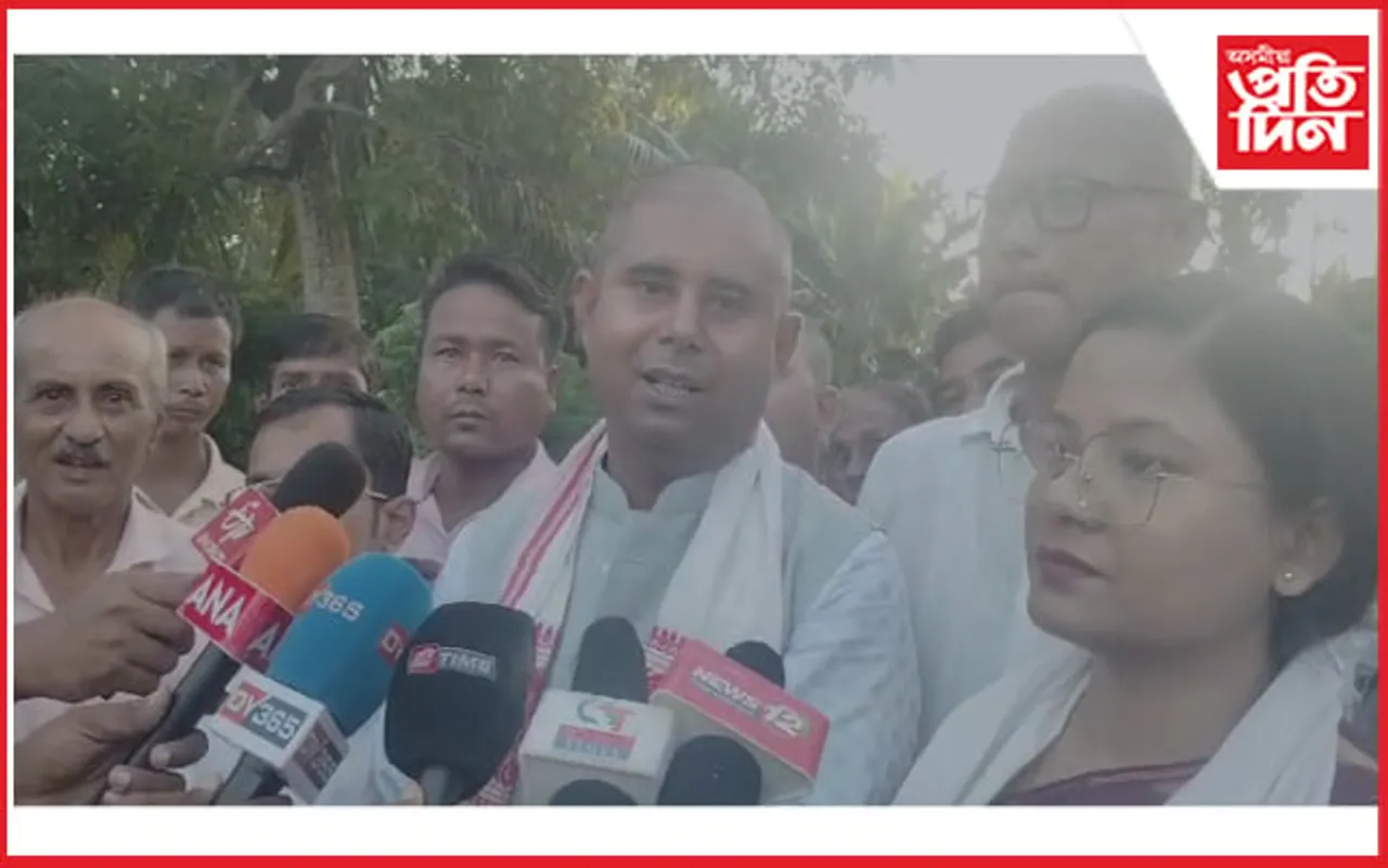 কোন মাটিৰ দালাল,কোন ইটা ভাটাৰ দালাল ৰাইজে জানে,ইয়াৰ উত্তৰ ৰাইজে ইভিএম ত দিবঃ জয়ন্ত বৰা