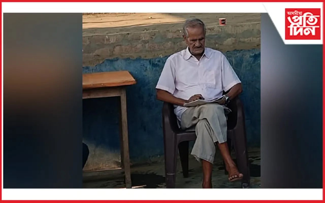 বিশিষ্ট সমাজকৰ্মী- শিক্ষক ৰাজেন্দ্ৰ নাথ বৰা আৰু নাই