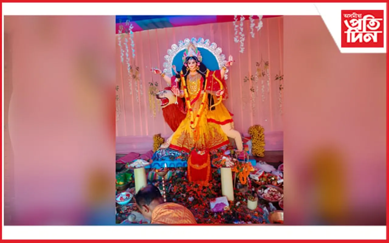 পশ্চিম মায়ঙৰ দীঘলআটীত জগদ্ধাত্ৰী পূজা উদযাপন 