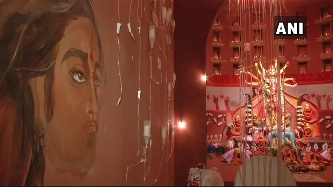 সমলিংগৰ অধিকাৰক লৈ দুৰ্গা পূজাৰ মণ্ডপ ক’ত?