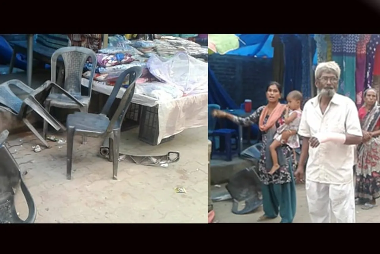 দুৰ্গা পূজাৰ মাজতে গোলাঘাটত অঘটন