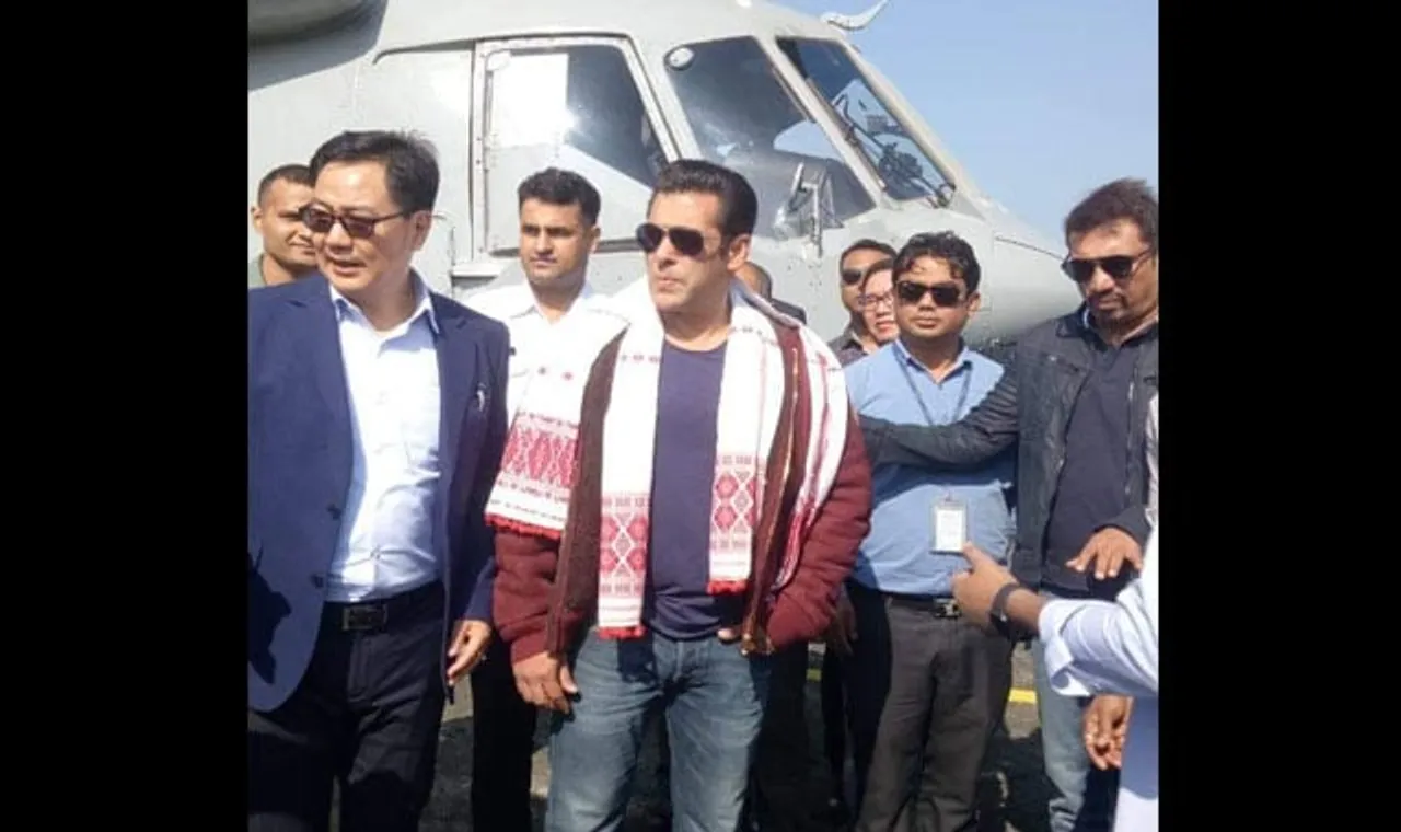 বিশেষ বিমানেৰে আহি মেছুকা মহোৎসৱত অংশ ল’বলৈ ডিব্ৰুগড়ত ছলমান খান