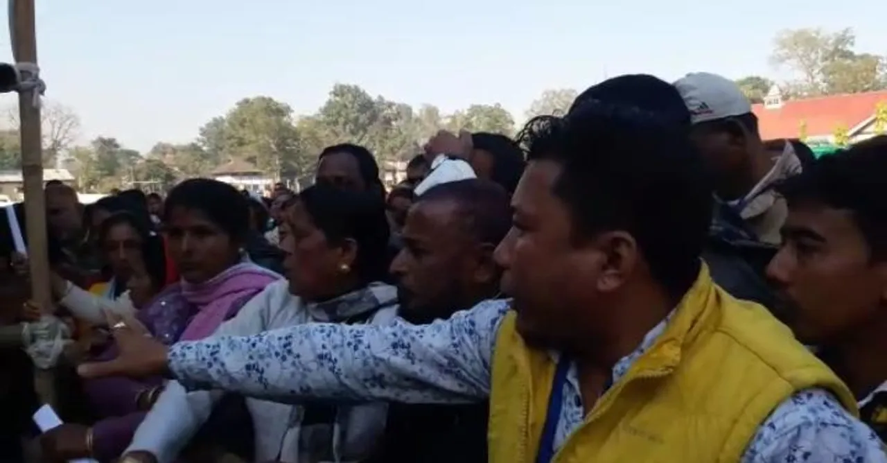 যোৰহাটত ভোটগণনা কেন্দ্ৰত উত্তপ্ত পৰিস্থিতি, চাওঁক VIDEO