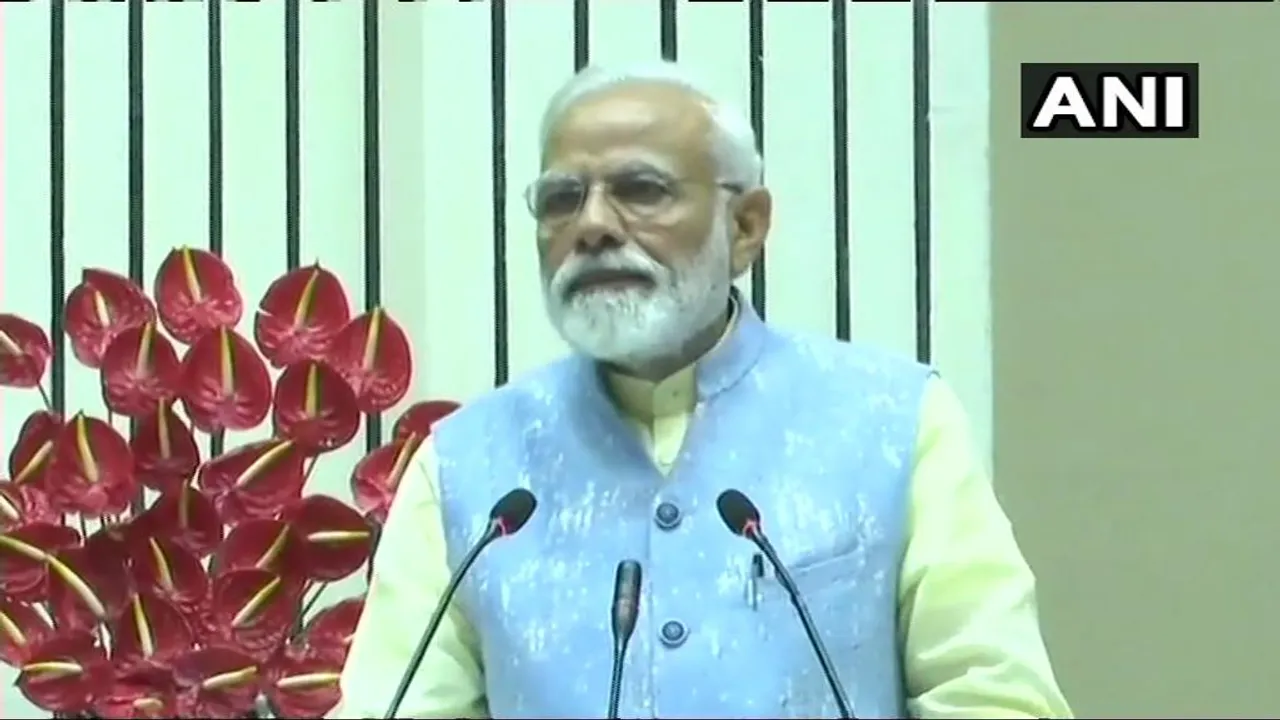 দিল্লীত ৰাষ্ট্ৰীয় যুৱ সংসদ মহোৎসৱত প্ৰধানমন্ত্ৰী নৰেন্দ্ৰ মোডী