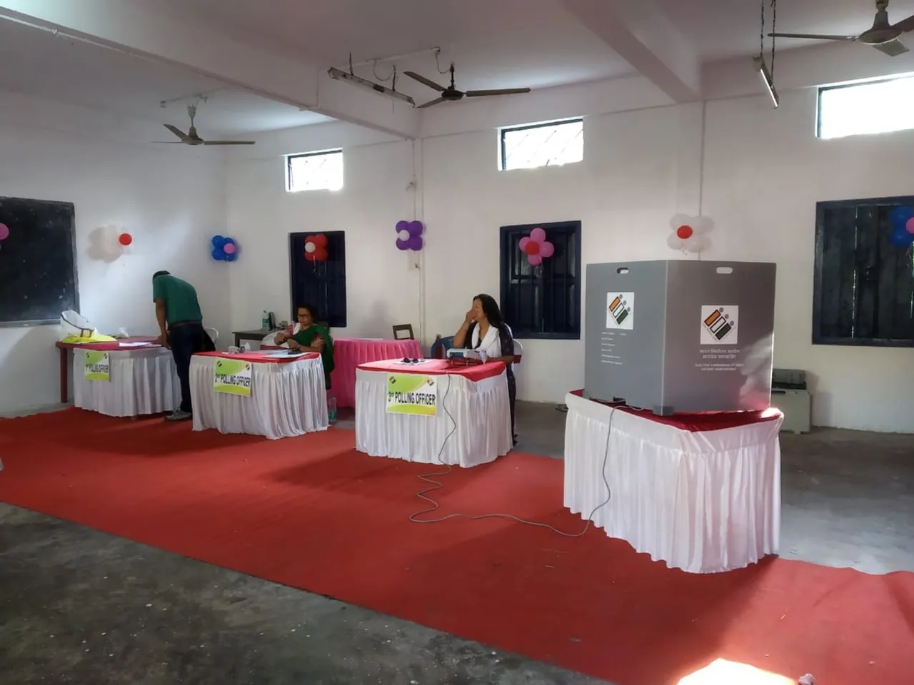 নিৰ্বাচন আয়োগৰ চমকঃ শিৱসাগৰত ৬ ভোটকেন্দ্ৰত নাছিল কোনো পুৰুষ কৰ্মচাৰী