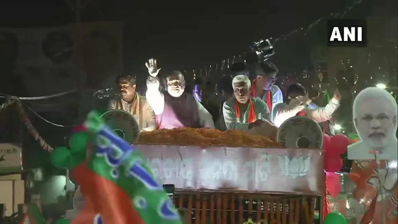 ওড়িশ্যাত বিজেপি ৰাষ্ট্ৰীয় সভাপতি অমিত শ্বাহৰ ৰোড শ্ব’…