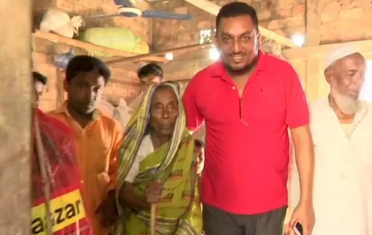 ২য় পৰ্যায়ৰ লোকসভা নিৰ্বাচনৰ ভোটগ্ৰহণৰ বাবে সাজু কৰিমগঞ্জৰ ১০৪ বছৰীয়া আইতা